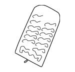 11K963557 - Body: Seat Back Heater for Volkswagen Image