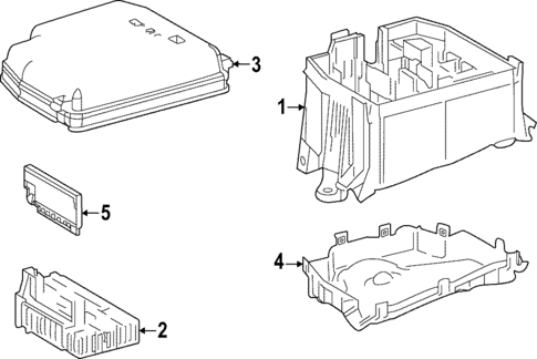 Fuse & Relay for 2024 Lexus LX600 #2