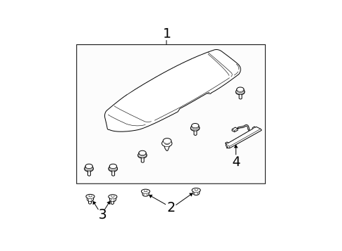 Spoiler for 2005 Subaru Outback #0