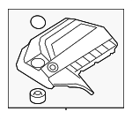 11127607447 - Engine: Engine Cover for BMW Image