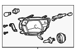 8111004181 - : Headlamp Assembly - PASSENGER SIDE for Toyota: Tacoma Image