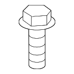 90159A0029 - Electrical: Headlamp Assembly Screw for Scion: xA, xB, xD | Toyota: 4Runner, Avalon, Camry, Echo, FJ Cruiser, Highlander, Prius, Prius Plug-In, Sienna, Solara, Tacoma, Tundra, Yaris Image