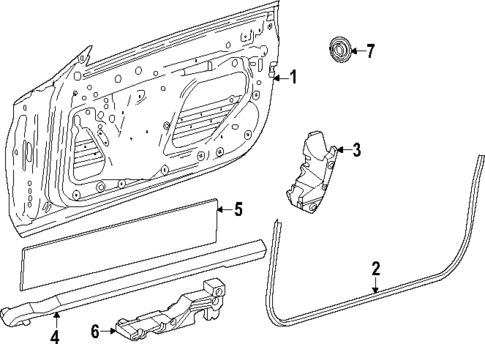 Door & Components for 2025 Mercedes-Benz CLE300 #0