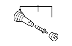 36121116326 - Tire &amp; Wheel: Tire Valve Stem for BMW Image