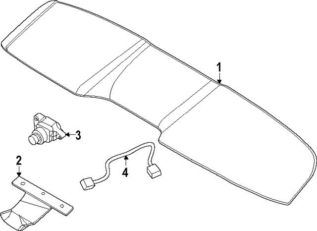 872A8T6710KGN - : Spoiler Assembly for Hyundai Image