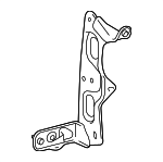 828610C010 - Electrical: Computer Mount Bracket for Toyota: Sequoia, Tundra Image