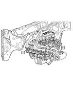 55057236AE - : Heater Hose for Mopar Image