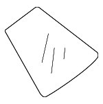 51377322450 - Body: Quarter Glass for Mini Image