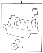 3518672 - Electrical: License Lamp for Volvo Image
