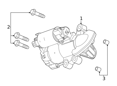 Starter & Related Components for 2026 Buick Enclave #0