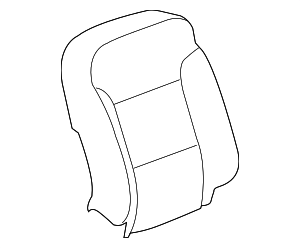 23242068 - Body: Seat Back Cover for GM Image