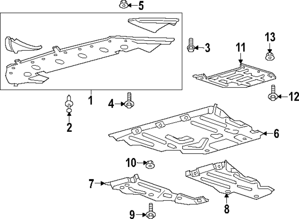 FT4Z-8310-D - Front Deflector - 2015-2018 Ford Edge | Eastgate