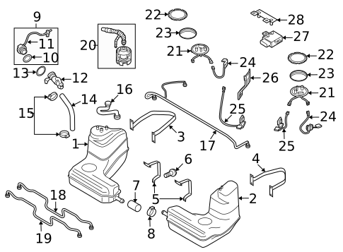 Fuel System Components for 2015 Audi R8 #0
