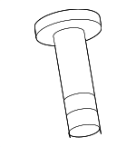 12531779 - Body: Headrest Guide for Buick: Rendezvous, Terraza | Chevrolet: Uplander, Venture | Oldsmobile: Silhouette | Pontiac: Aztek, Montana, Trans Sport | Saturn: Relay Image