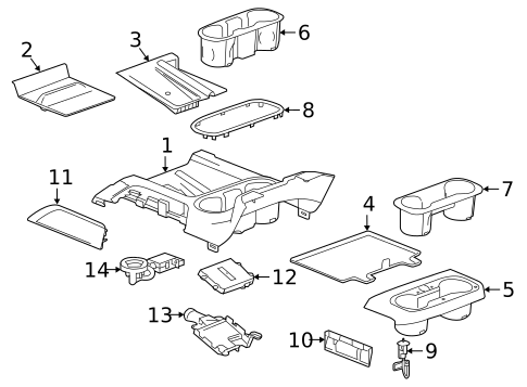 Anti-Theft Components for 2023 GMC Sierra 2500 HD #0
