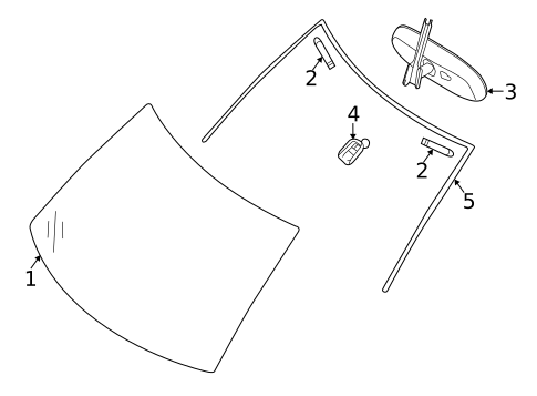 Reveal Moldings for 2017 Nissan NV3500 #0