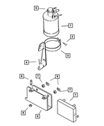 53031904AB - Emission Systems: Vapor Canister for Mopar Image