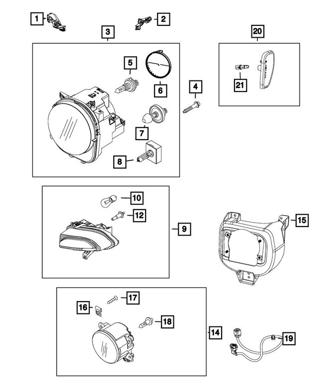 6511600AA - Electrical: Screw for Mopar Image