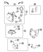 6511600AA - Electrical: Screw for Dodge: Hornet | Fiat: 500X | Jeep: Renegade Image