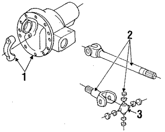 FOTZ3010A - Suspension: Differential Carrier for Ford: Ranger Image