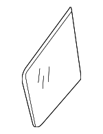 2028100021 - Body: Glass for Mercedes-Benz Image