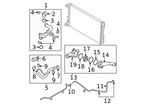 Hoses & Lines for 2010 Volkswagen Beetle #1