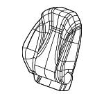 84967025 - Body: Seat Back Cover for Buick: Envision Image