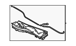 KR9P507S0A - Body: Cowl Grille for Mazda Image