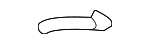 KCLM67501 - Body: Washer Hose for Mazda Image