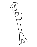KBB35649Z - Body: Strut Bar for Mazda Image