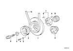 11231280958 - Engine: Pulley for BMW Image