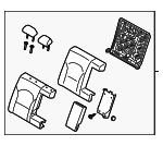 89400M7410B5H - Body: Seat Back Assembly for Kia Image