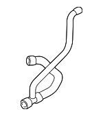 4B0121055F - Cooling System: Lower Hose for Volkswagen: Passat Image