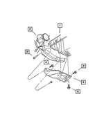 6101962 - Automatic Transaxle 4 Speed: Hex Flange Head Bolt for Chrysler: Pacifica, PT Cruiser, Sebring | Dodge: Durango, Neon, Ram 1500, Stratus Image