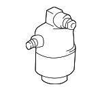 64538377330 - HVAC: Dehydrator for BMW: 323Ci, 323i, 325Ci, 325i, 325xi, 328Ci, 328i, 330Ci, 330i, 330xi, 525i, 528i, 530i, 540i, 740i, 740iL, 750iL, M3, M5, X3, Z4 Image