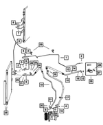 5179285AA - Air Conditioners and Heaters: A/c Check Valve Cap for Chrysler: 300, Aspen | Dodge: Challenger, Charger, Dakota, Durango, Magnum, Nitro, Ram 1500, Ram 2500, Ram 3500 | Jeep: Liberty | Ram: 1500, 2500, 3500, Dakota Image