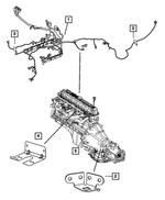 55176744AD - Electrical: Engine Wiring Bracket for Mopar Image