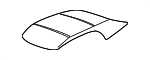 4855771 - Body: Headliner for Saab: 9-3 Image
