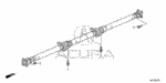 40100TK5A03 - Chassis: SHAFT ASSY., PROPELLER for Acura Image