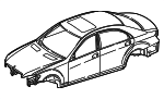 2216001905 - Body: Body Assembly for Mercedes-Benz Image