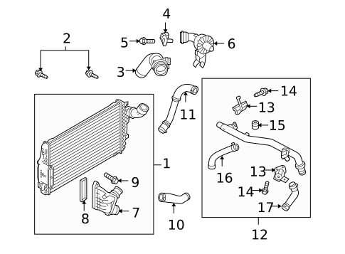 Auto Leveling Components for 2019 Ford Taurus #0