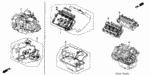 10002PR7A02 - Engine: GENERAL ASSY., CYLINDER BLOCK for Acura Image