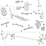 68423545AA - Suspension: Bushing Retainer for Jeep: Grand Wagoneer, Grand Wagoneer L, Wagoneer, Wagoneer L Image