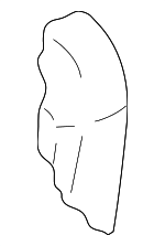 4K0881776B - Body: Seat Back Pad for Audi: A6 allroad, A6 Quattro, e-tron Quattro, e-tron Sportback, Q8 e-tron, Q8 e-tron Sportback Image