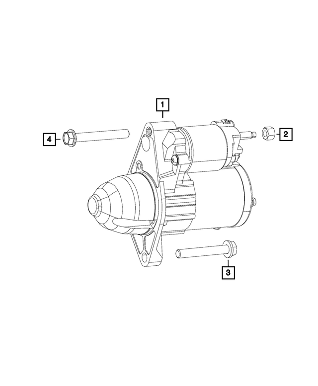 56029783AF - Electrical: Engine Starter for Mopar Image image