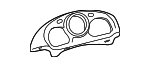 5541048060B0 - Body: Cluster Bezel for Toyota: Highlander Image