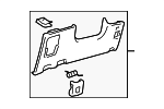 5504548110B0 - Body: Instrument Panel Knee Bolster for Toyota: Highlander Image