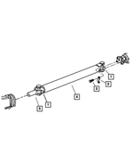 V5015694AB - Propeller Shafts and U-Joints: U-joint Kit, Rear for Mopar Image image