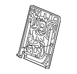 82126TG7A01 - Body: Seat Back Frame for Honda: Pilot Image