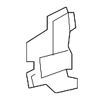 6213660010 - Body: Cowl Trim Retainer for Toyota Image